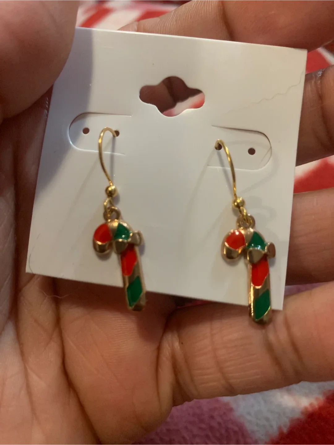 New Candy Cane Earrings