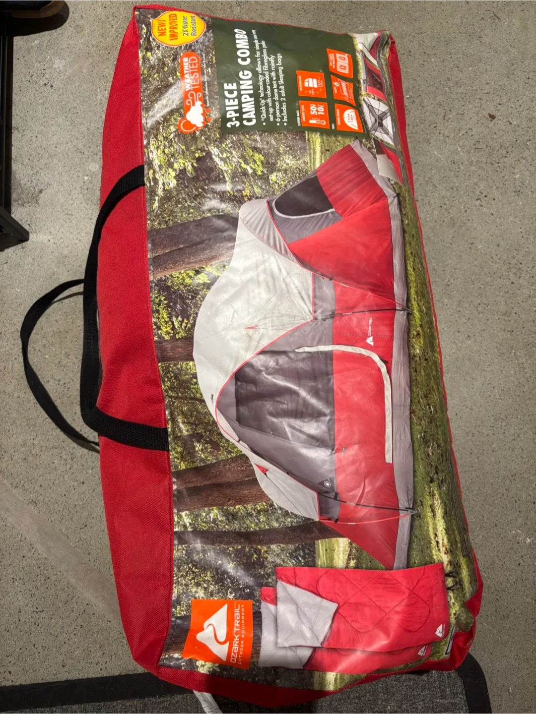 Ozark Trail 3-Piece Camping Combo - Sleeps 6