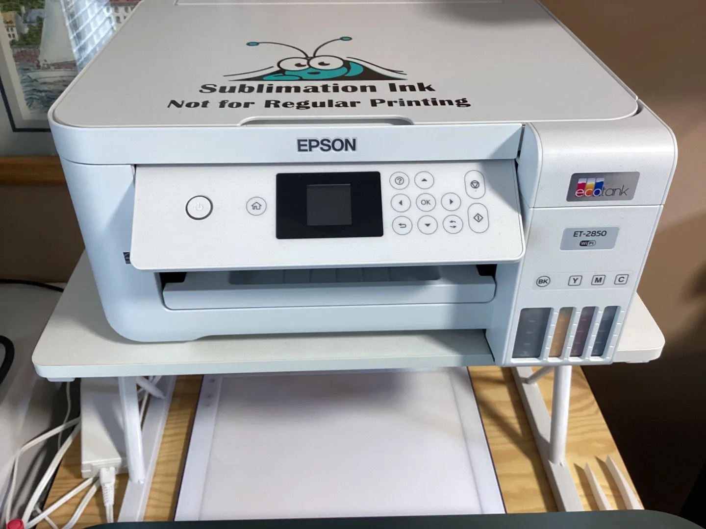 Sublimation ink Epson EcoTank ET-2850 Printer