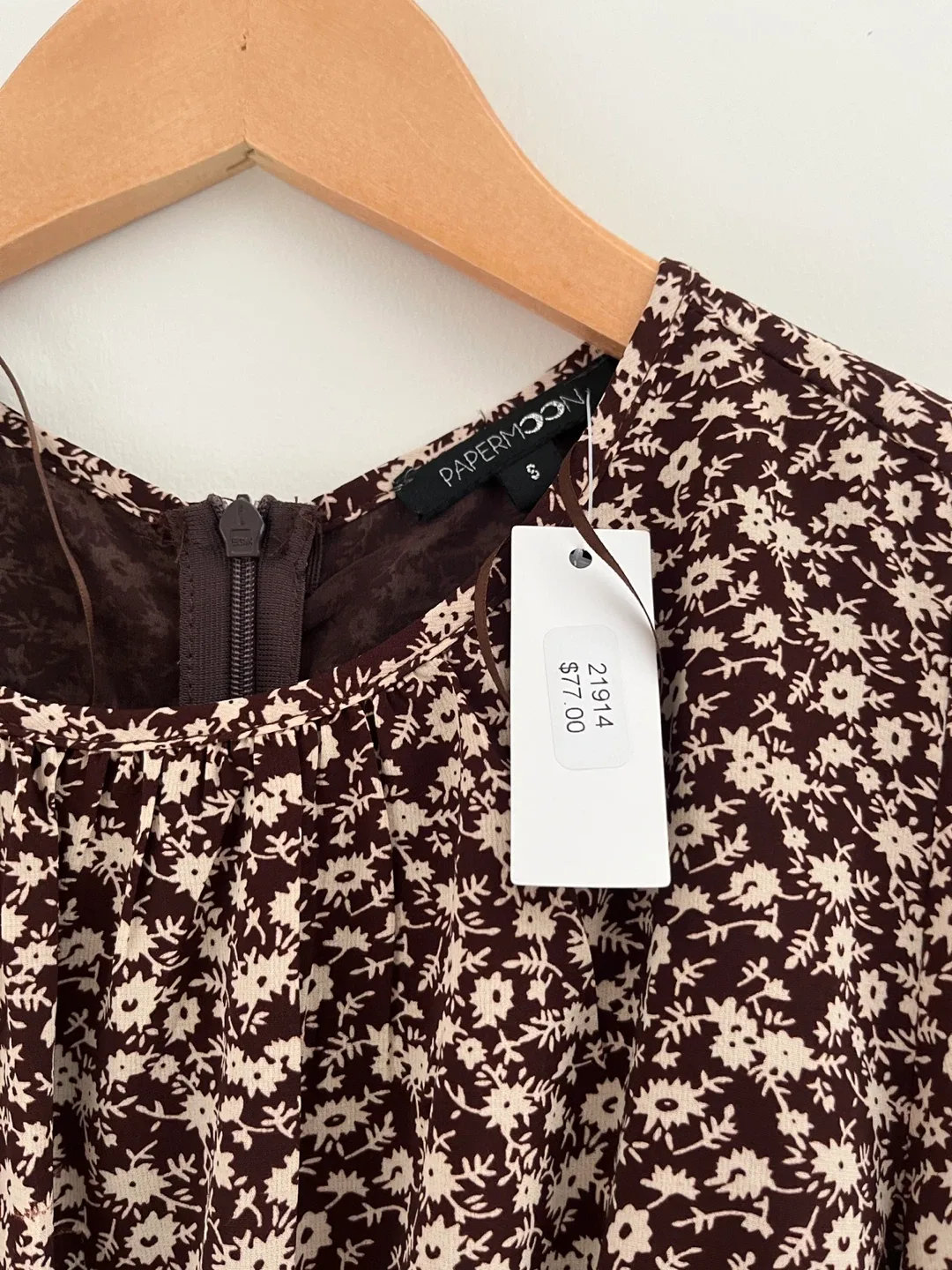 Papermoon Floral Cutout Maxi Dress - Size S image indicator(5)