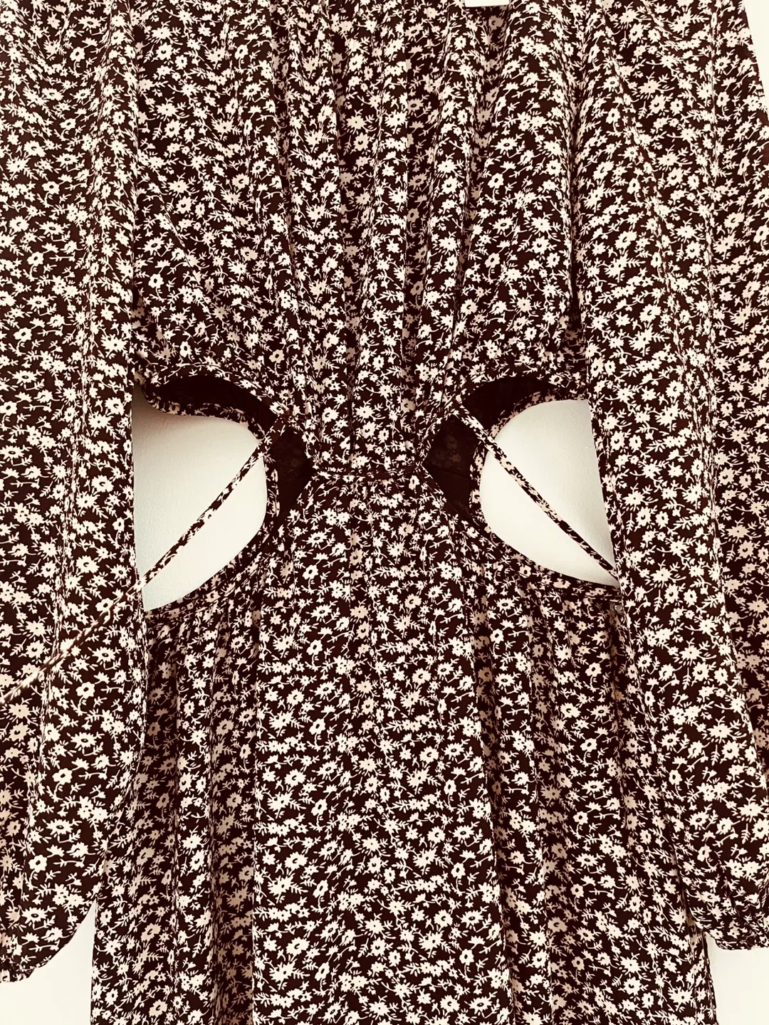 Papermoon Floral Cutout Maxi Dress - Size S image indicator(3)