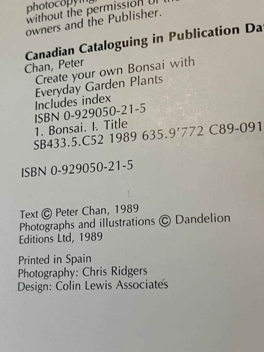 Create Your Own Bonsai Book by Peter Chan image indicator(3)