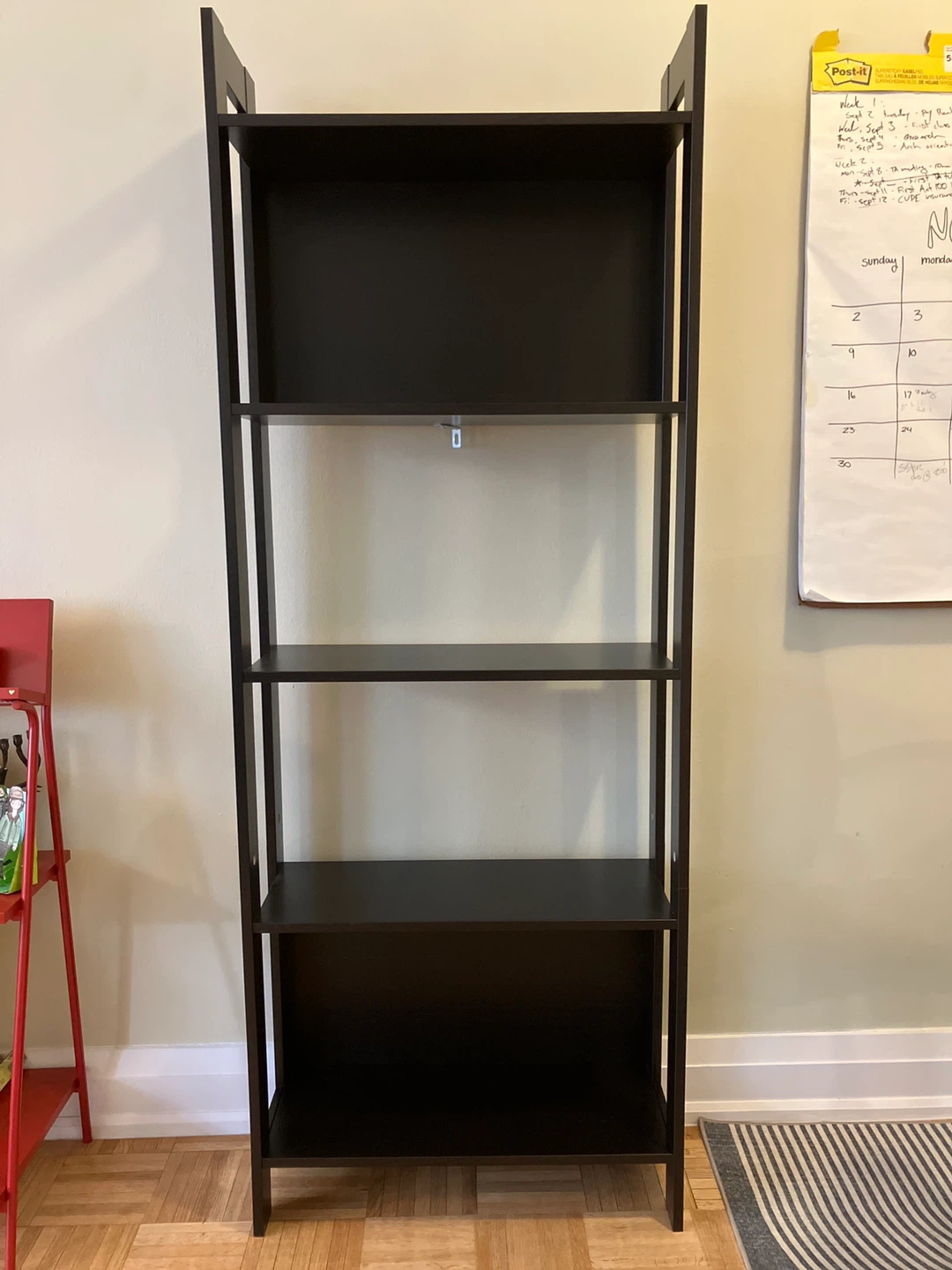 Ikea Brown Ladder Shelf