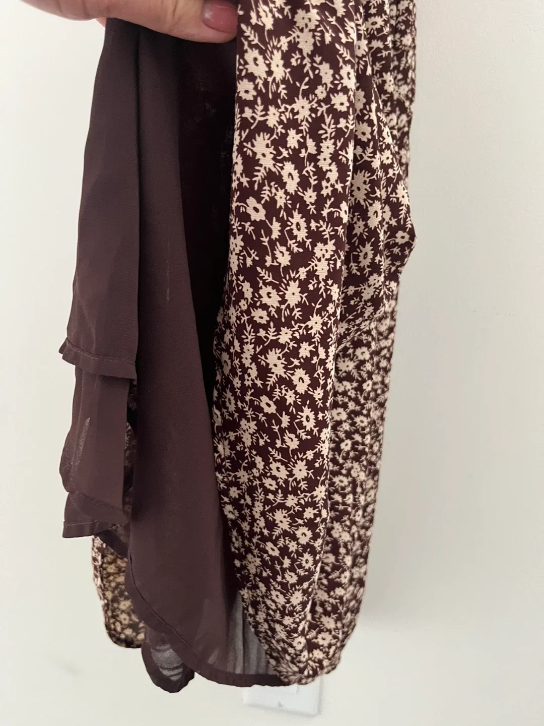 Papermoon Floral Cutout Maxi Dress - Size S image indicator(10)