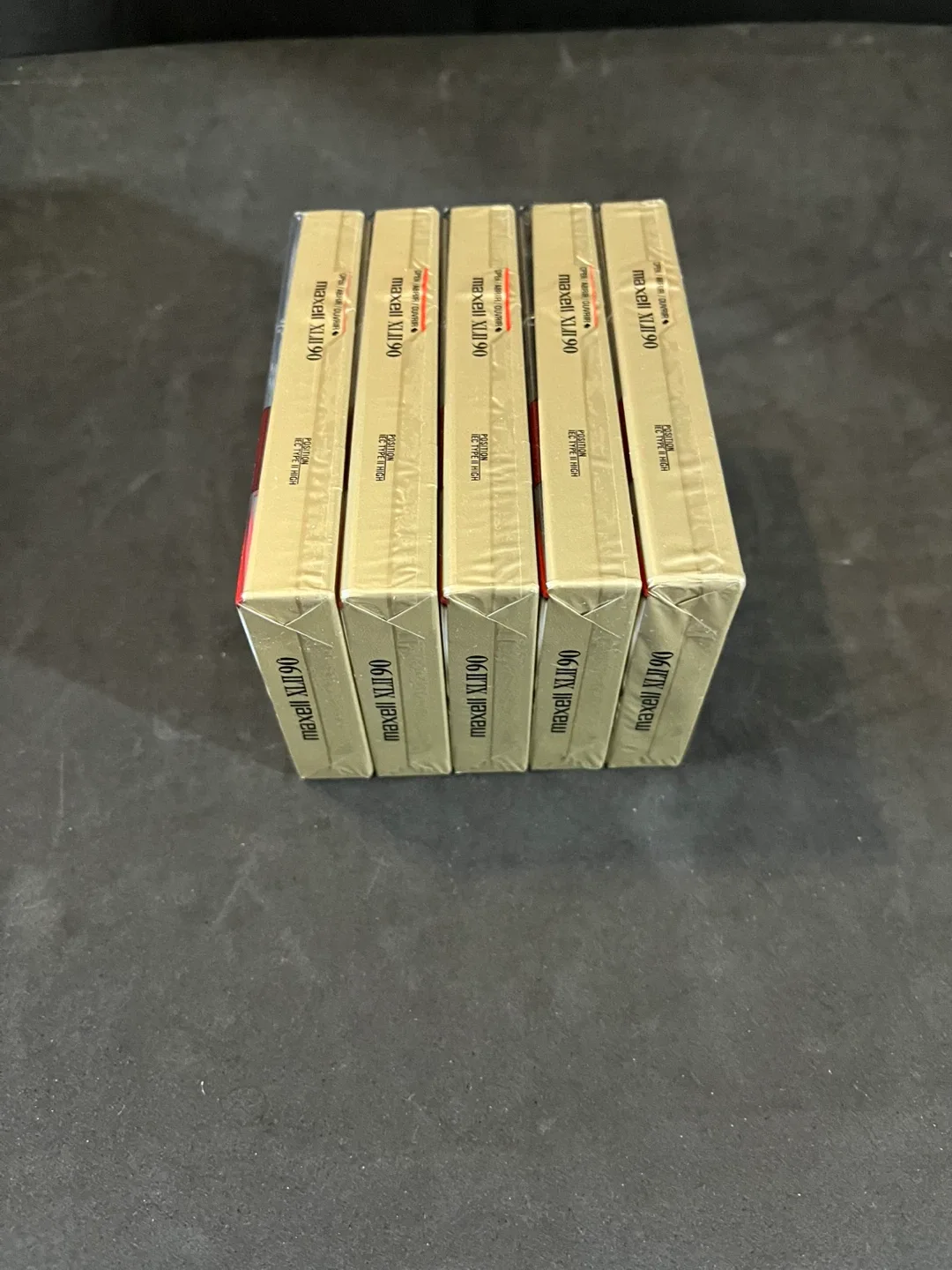 5 New Maxell XLII 90 High Bias Audio Cassette Tapes (5) image indicator(2)