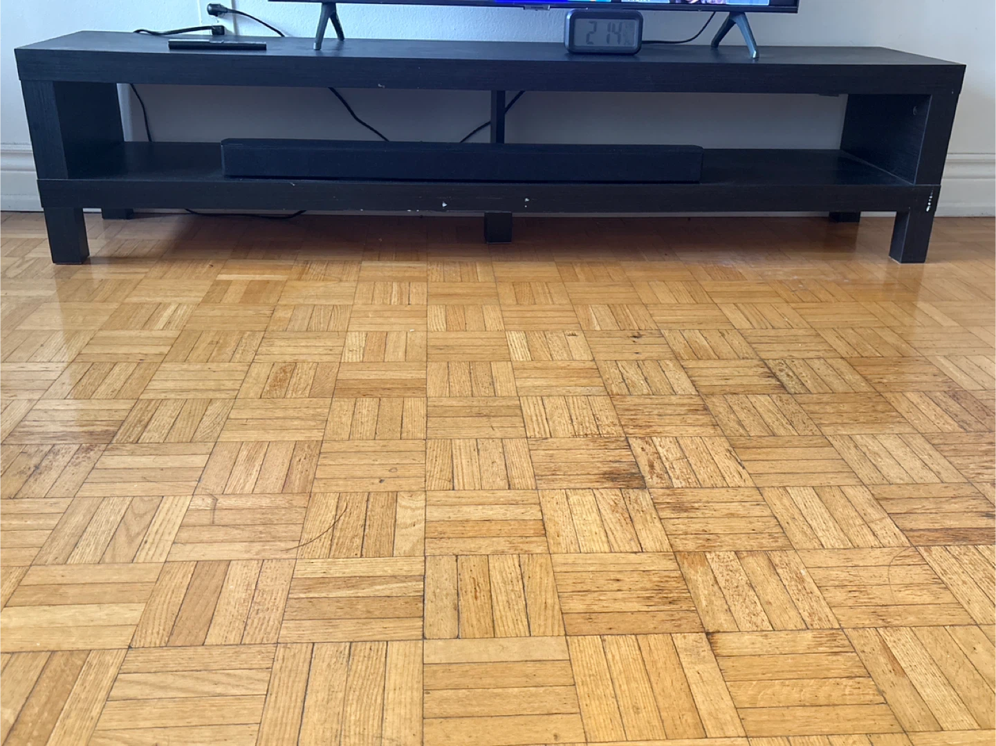 IKEA TV Bench - Black-Brown - photo 2