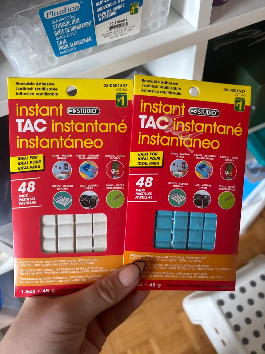 Studio Instant TAC Reusable Adhesive - 48 Pads