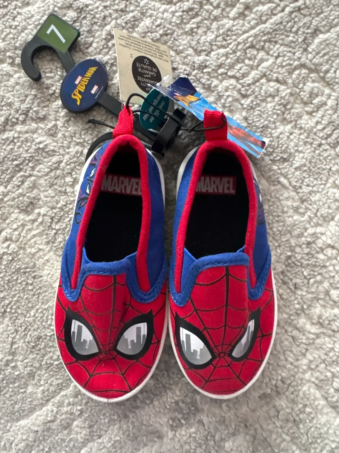 Marvel Spiderman Shoes - Size 7 Toddler image indicator(2)