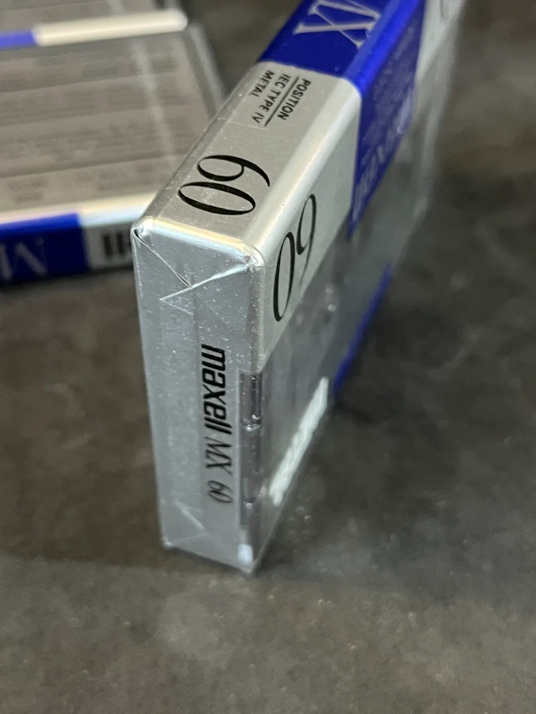 Maxell MX 60 Metal Position Audio Cassette Tapes (4) image indicator(4)