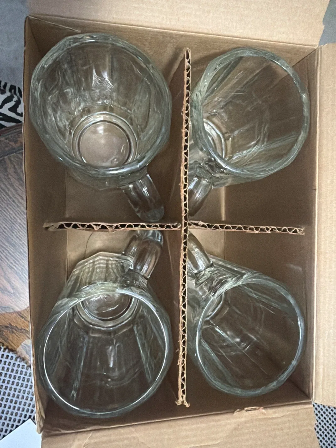 “#cleanout” Libbey Occasions Beer Mugs - Set of 4 - NEW image indicator(3)