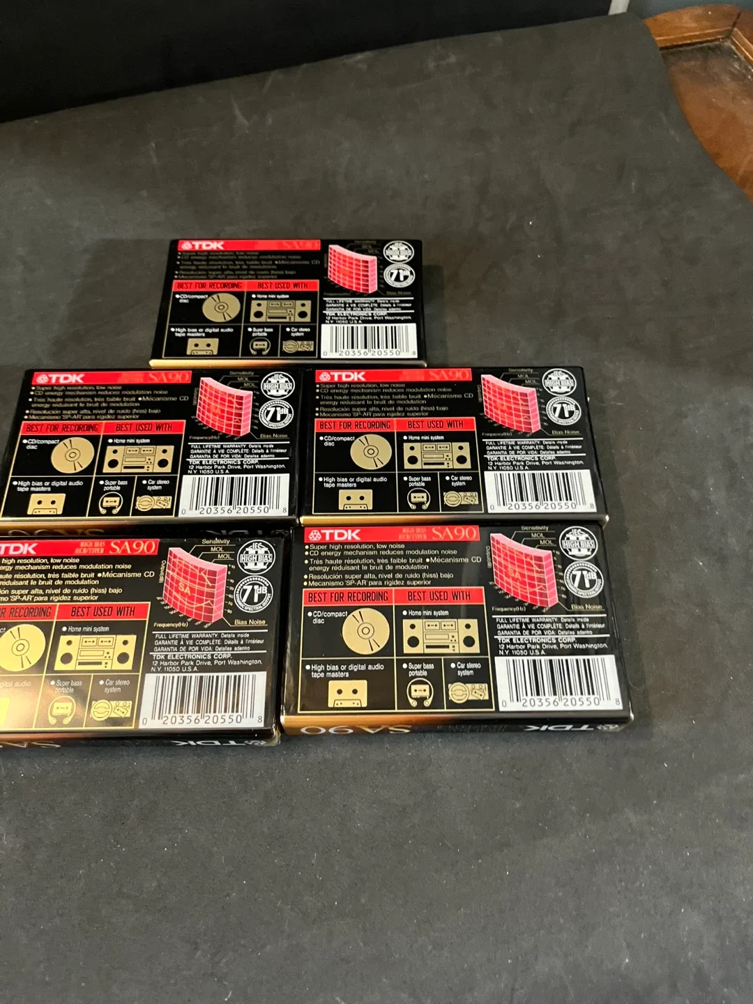 TDK SA-90 High Bias IEC II/Type II Cassette Tapes - NEW image indicator(2)