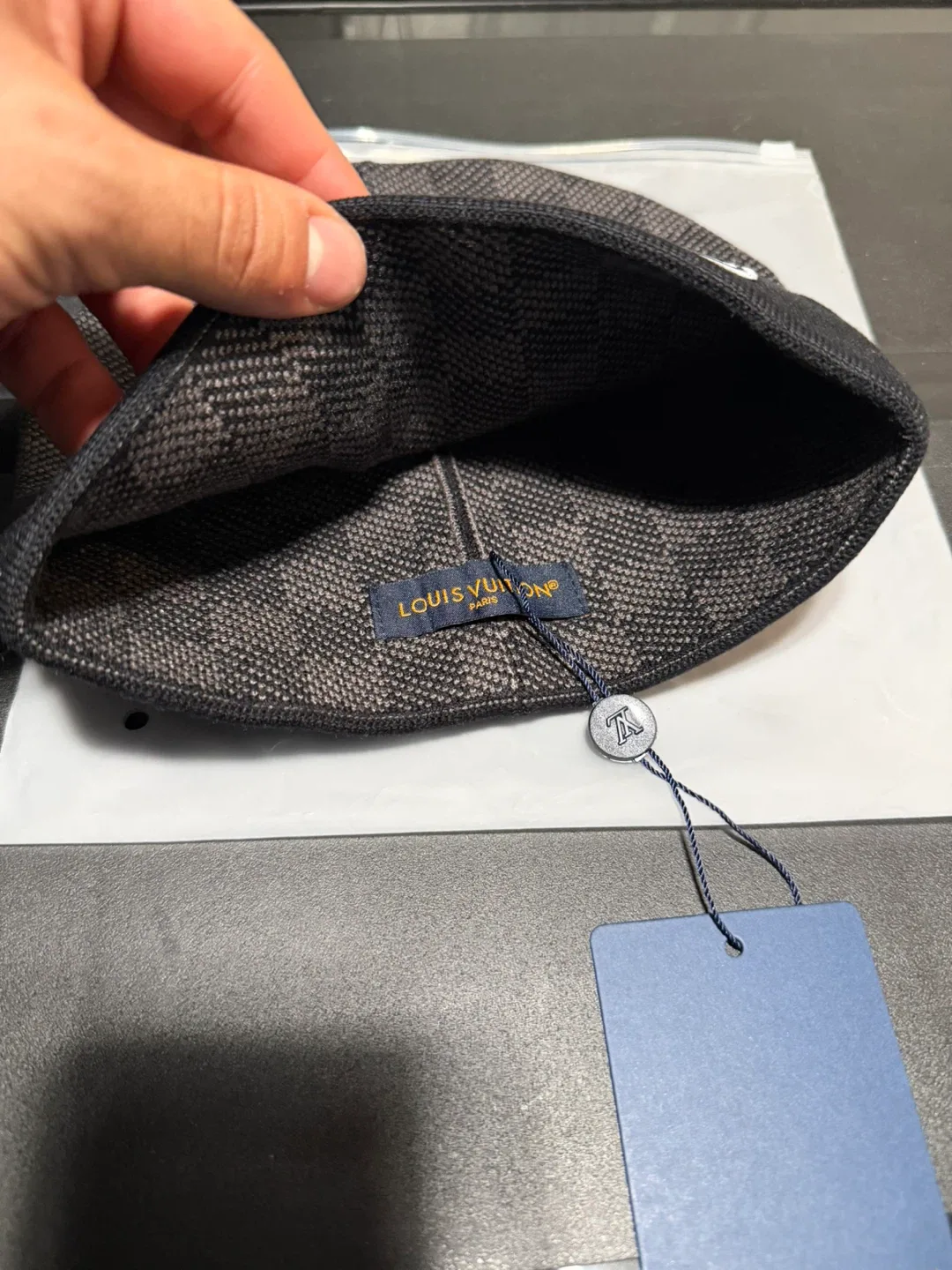 Louis Vuitton Damier Beanie Hat image indicator(2)