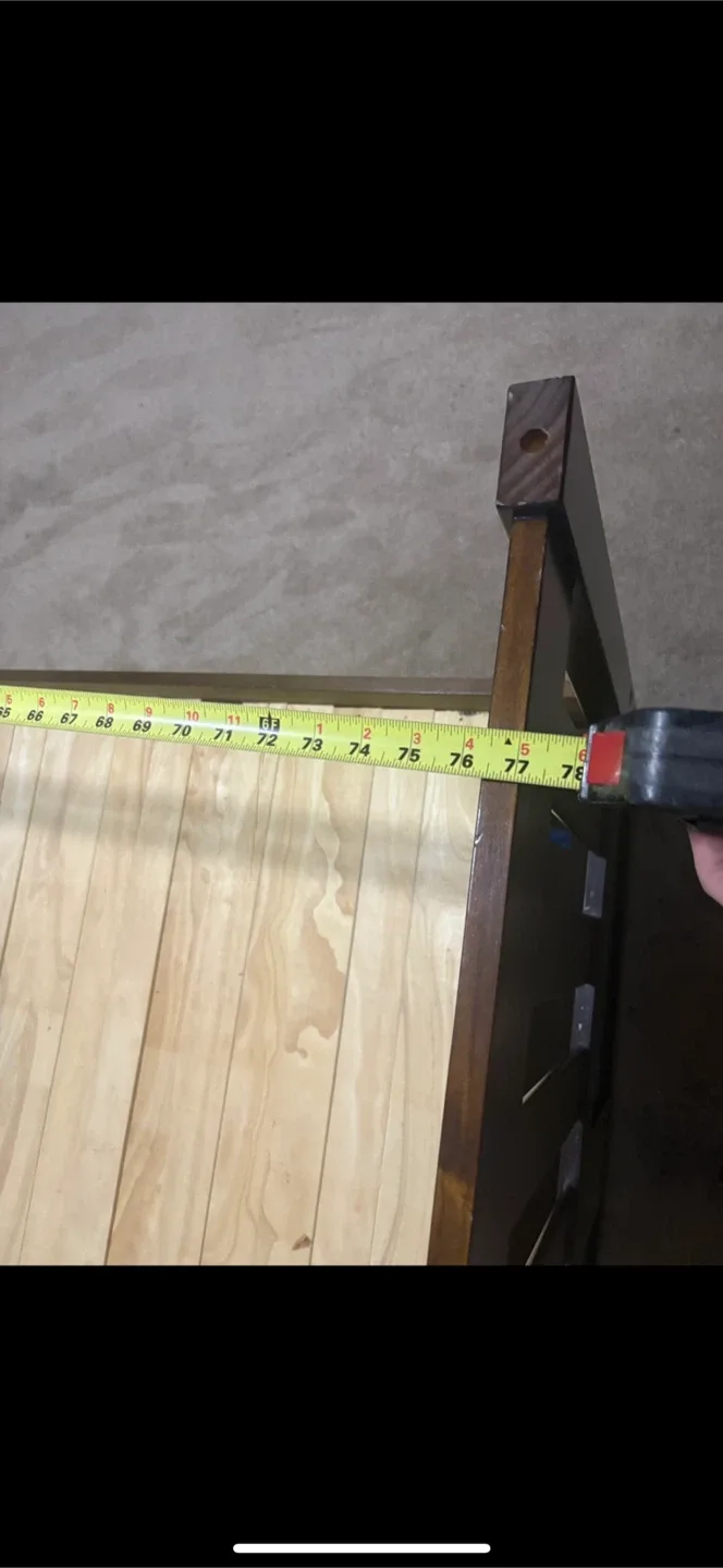 Dark Brown Wooden Single Bed Frame image indicator(5)