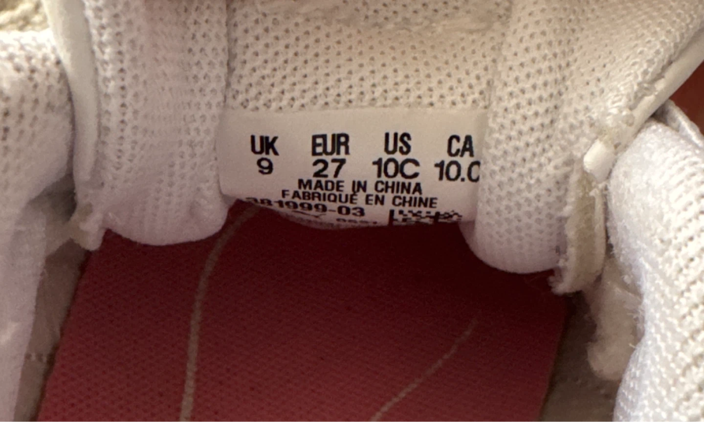Puma White & Pink Sneakers - Size 10C - photo 4