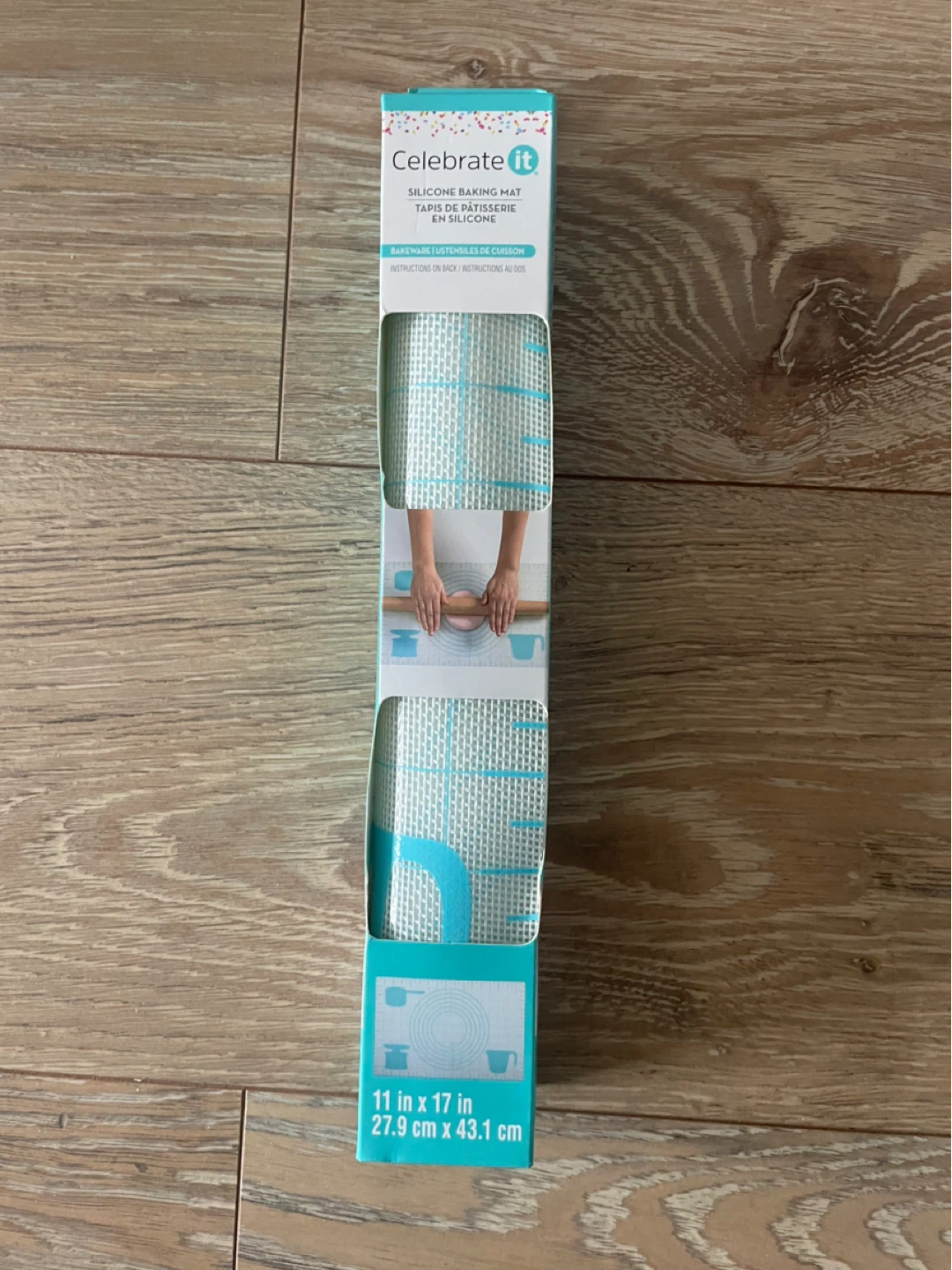 Celebrate It Silicone Baking Mat (11x17 in) #cleanout