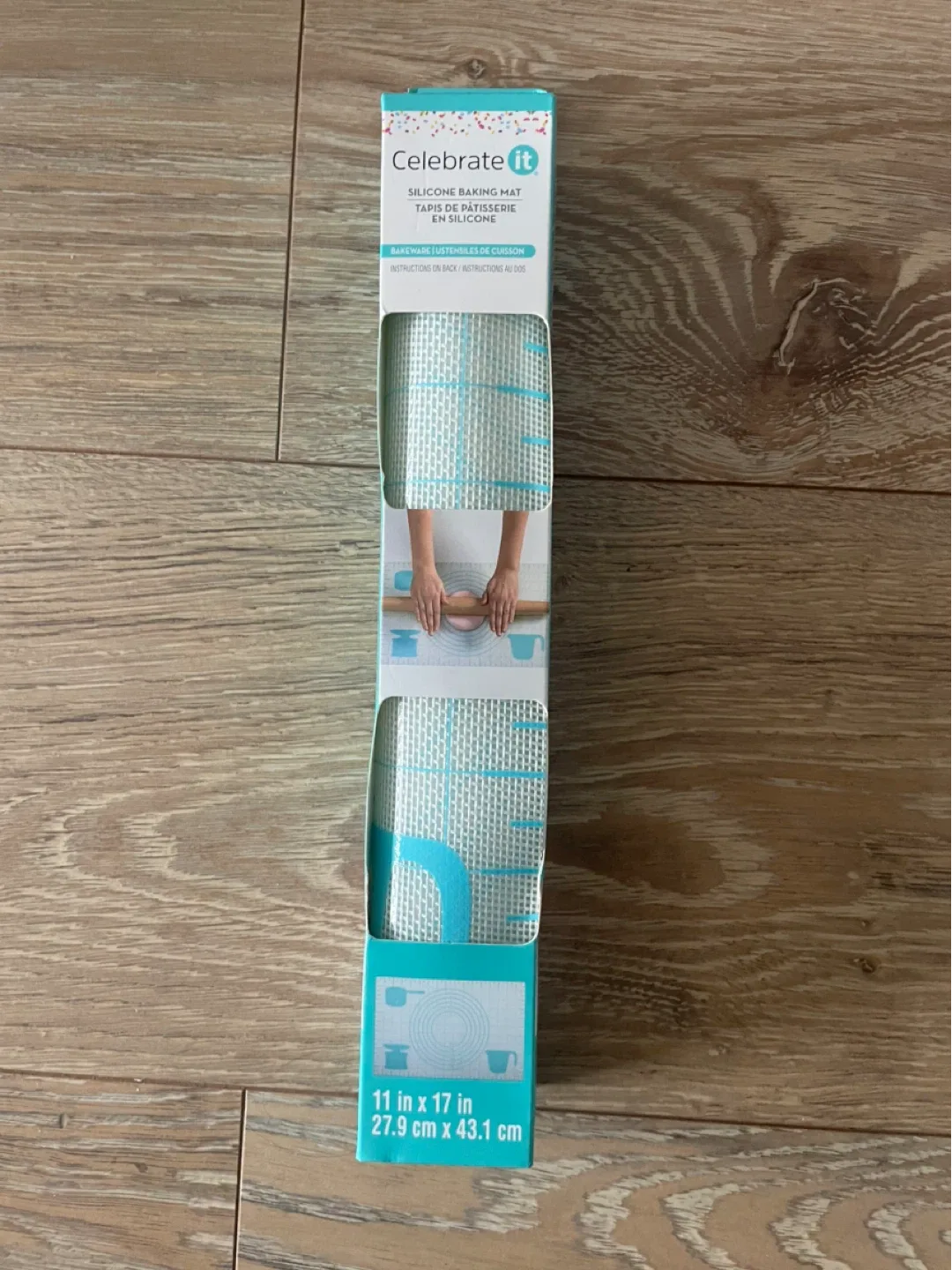 Celebrate It Silicone Baking Mat (11x17 in) #cleanout