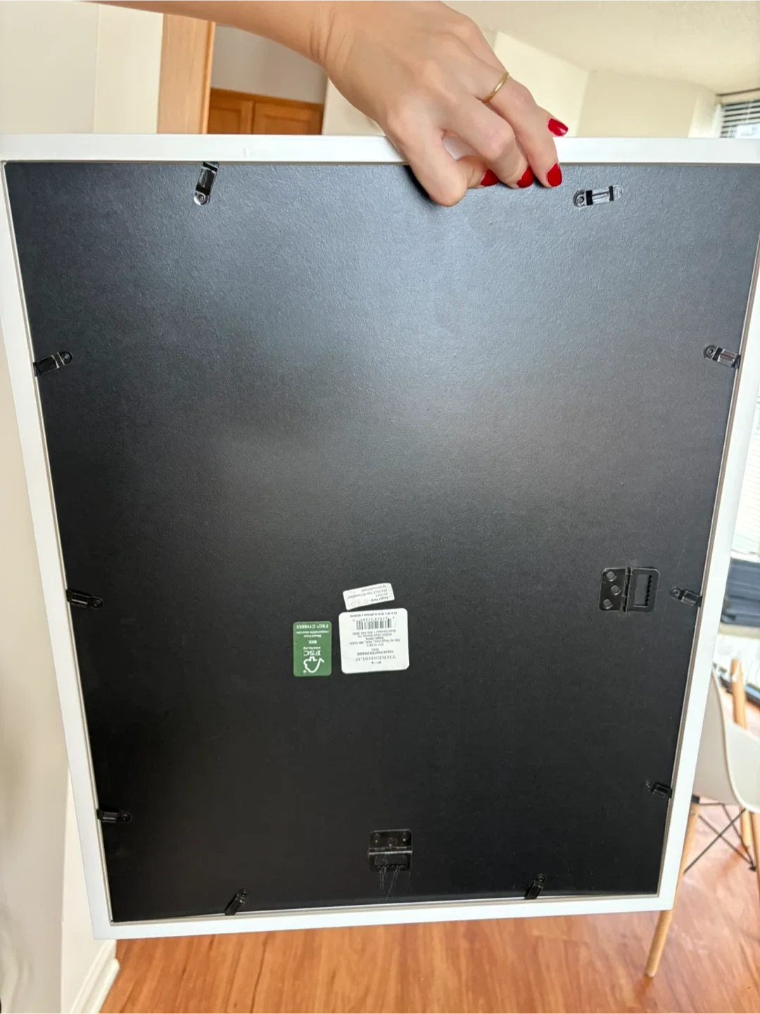 16x20 White Poster Frame image indicator(2)