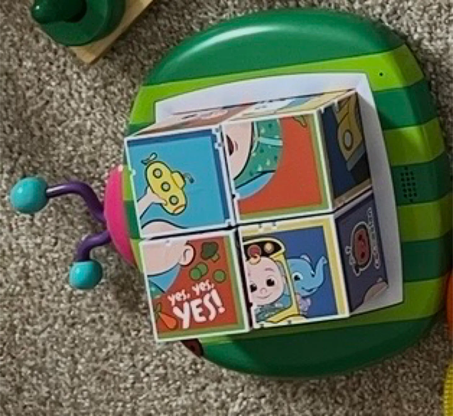 CoComelon Learning Blocks Caterpillar Toy