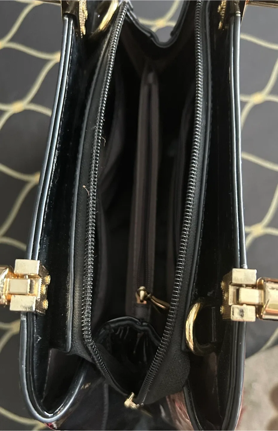 Brown & Black Handbag image indicator(4)