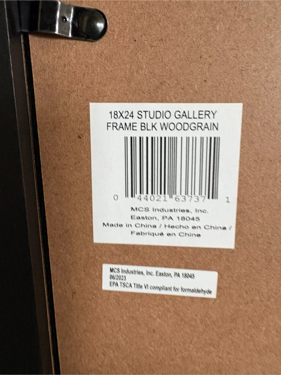 18x24 Frame - Black - photo 3