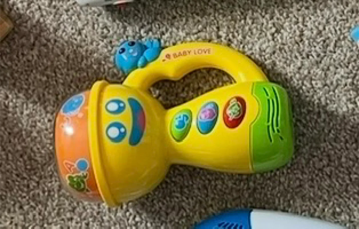 Baby Love Yellow Toy Flashlight