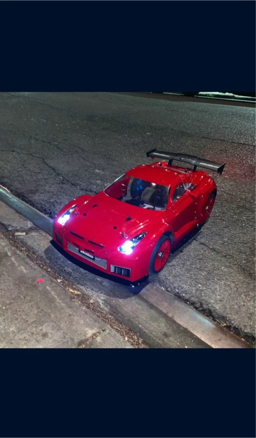 Red RC Car