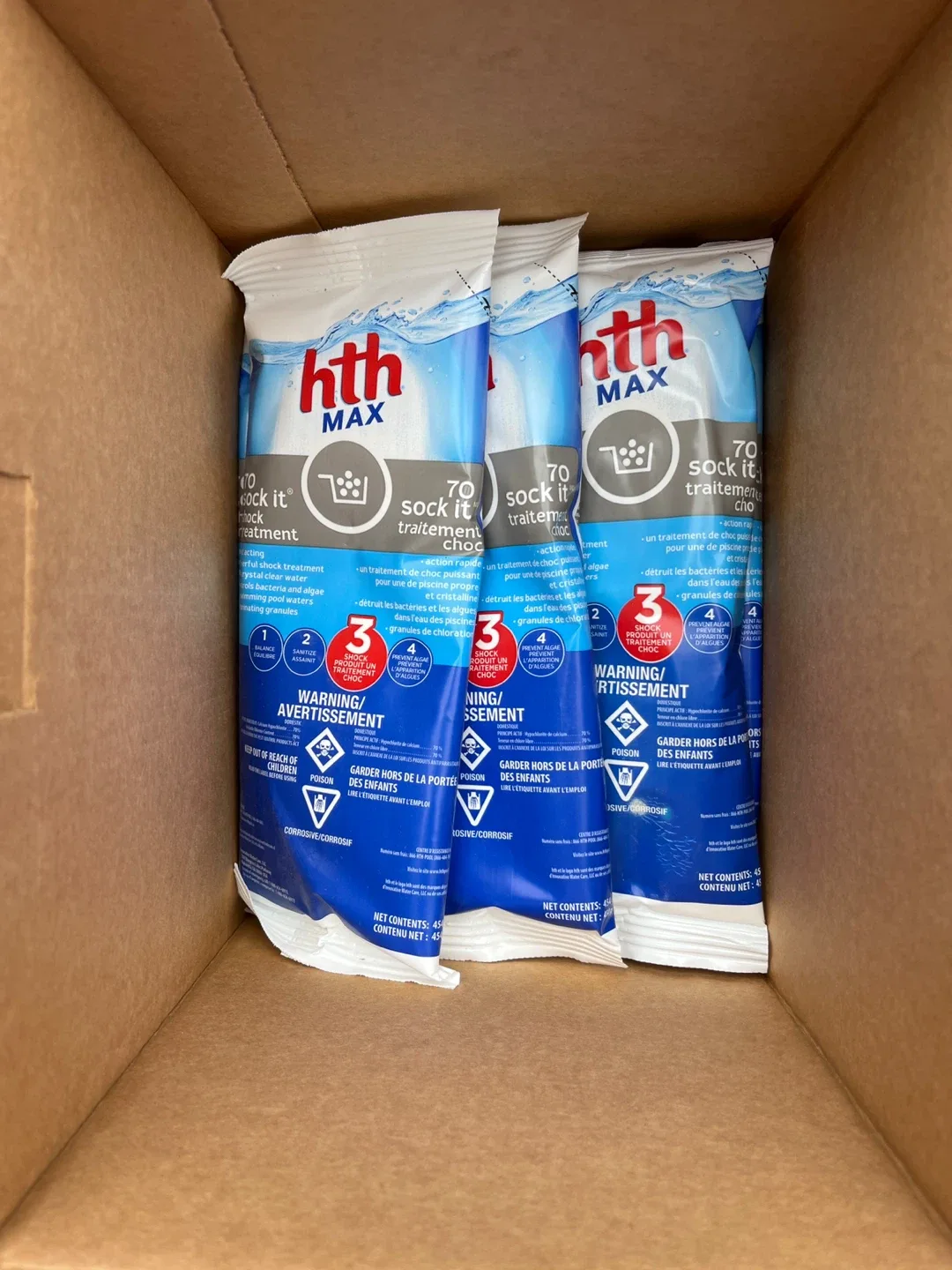 hth MAX 70 Sock It Shock Treatment