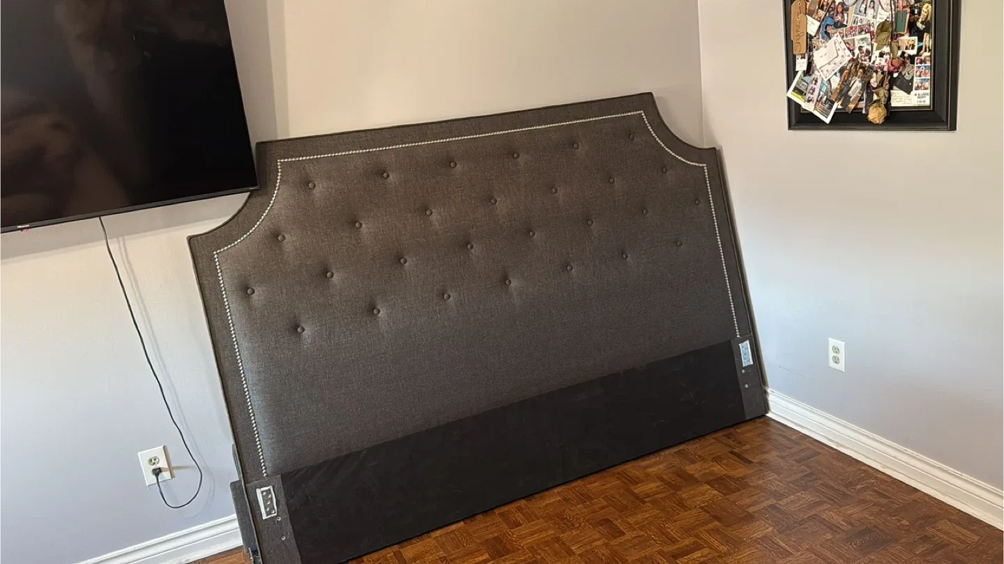 Upholstered King Size Bed Frame
