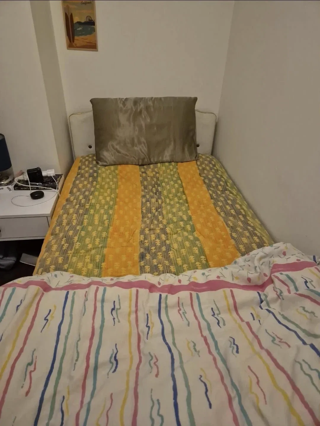 Single Bed with Mattress