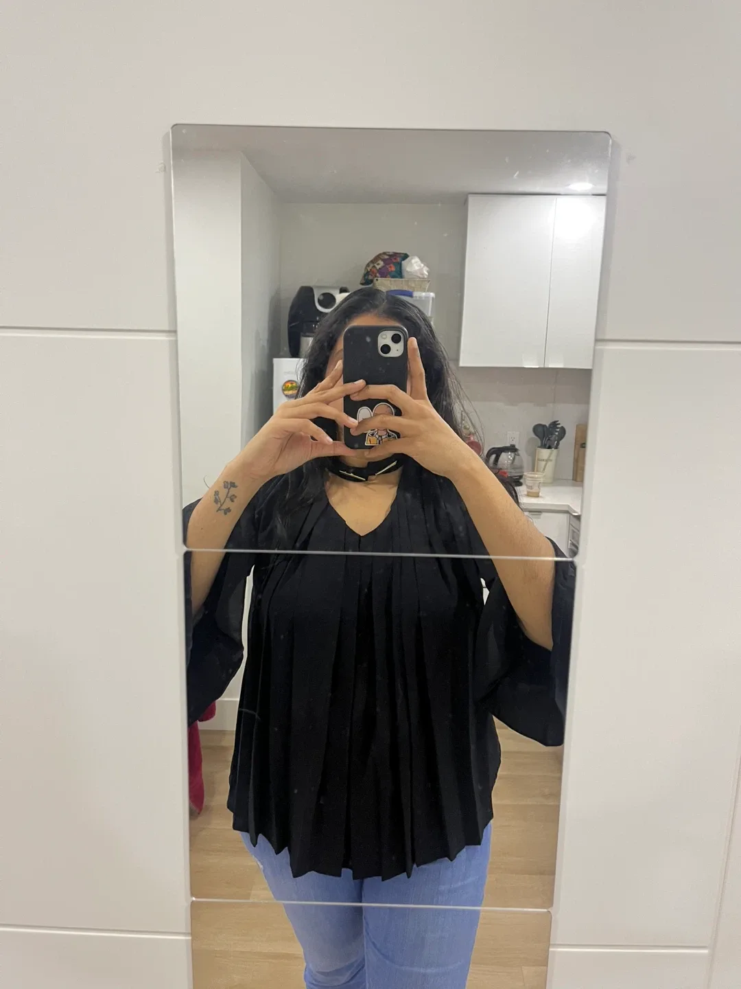 Black Top with Choker