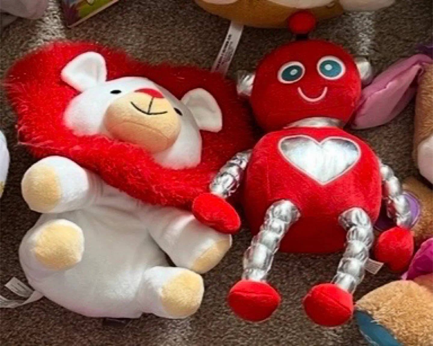 Lion & Robot Plush Toys