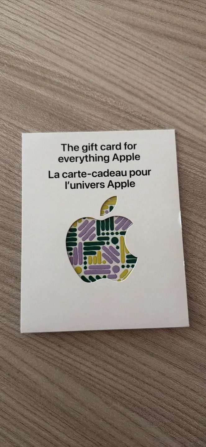 Apple Gift Card (Valued at $350)