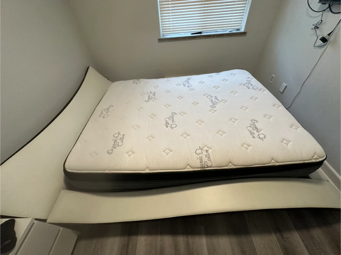 Queen bed with box spring Organic Cotton Mattress