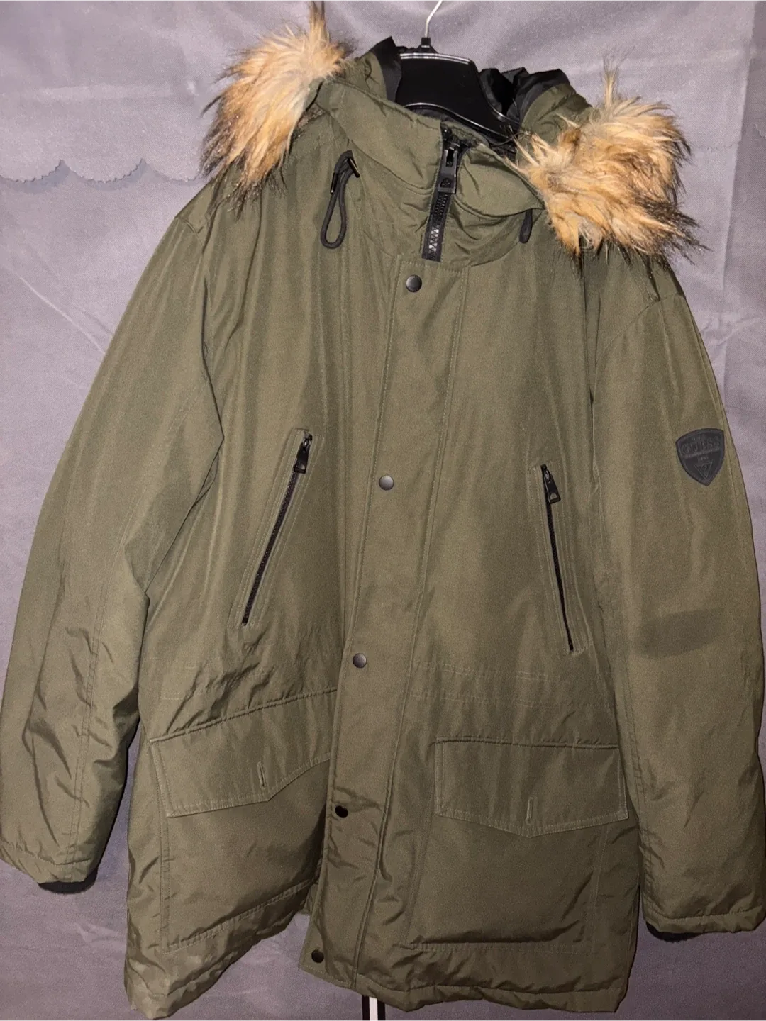 Guess XXL Olive Green Parka