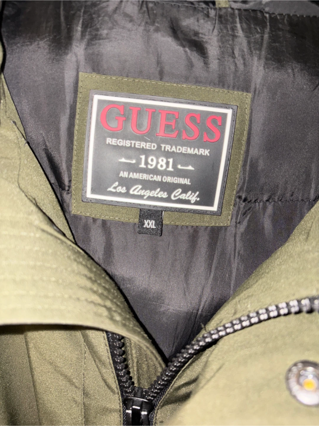 Guess XXL Olive Green Parka - photo 3