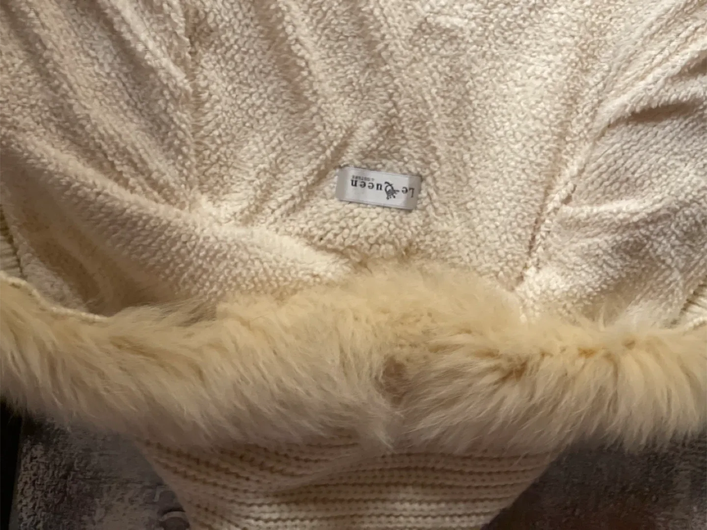 Cream Knit Cardigan image indicator(6)