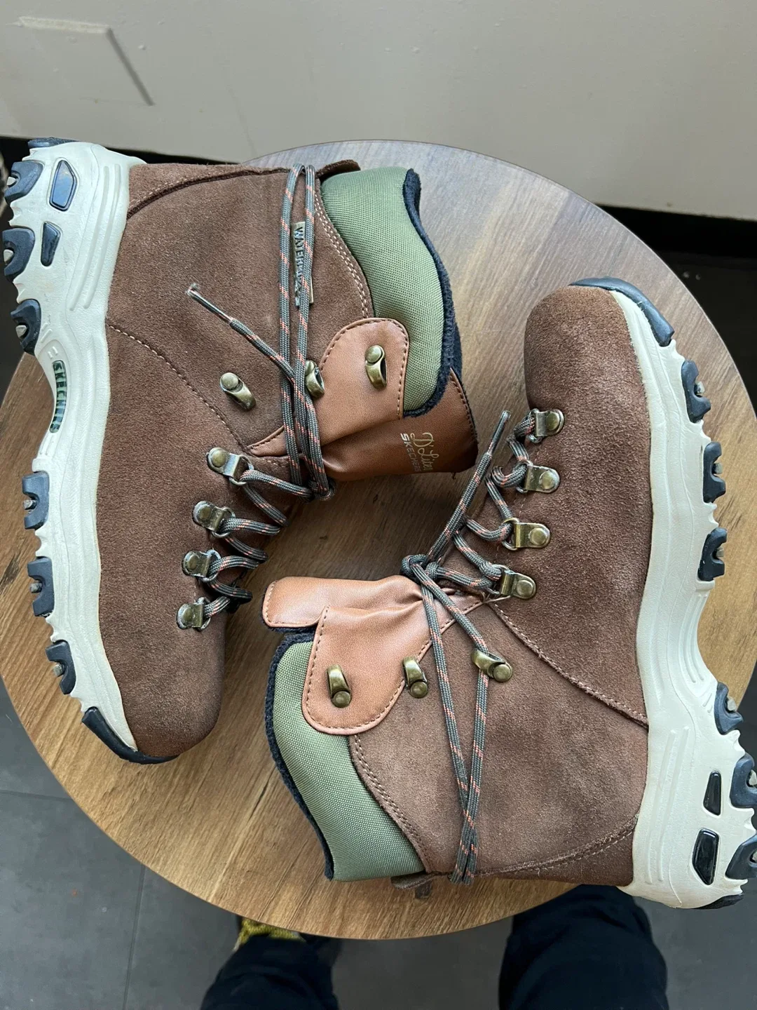 US7.5 Skechers Waterproof Hiking Boots-MOVING OUT SALE ✈️ image indicator(3)