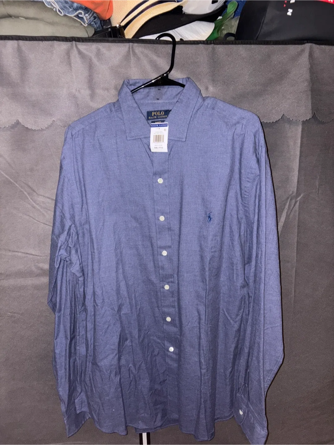 Ralph Lauren Polo Shirt - XXL - Navy Heather