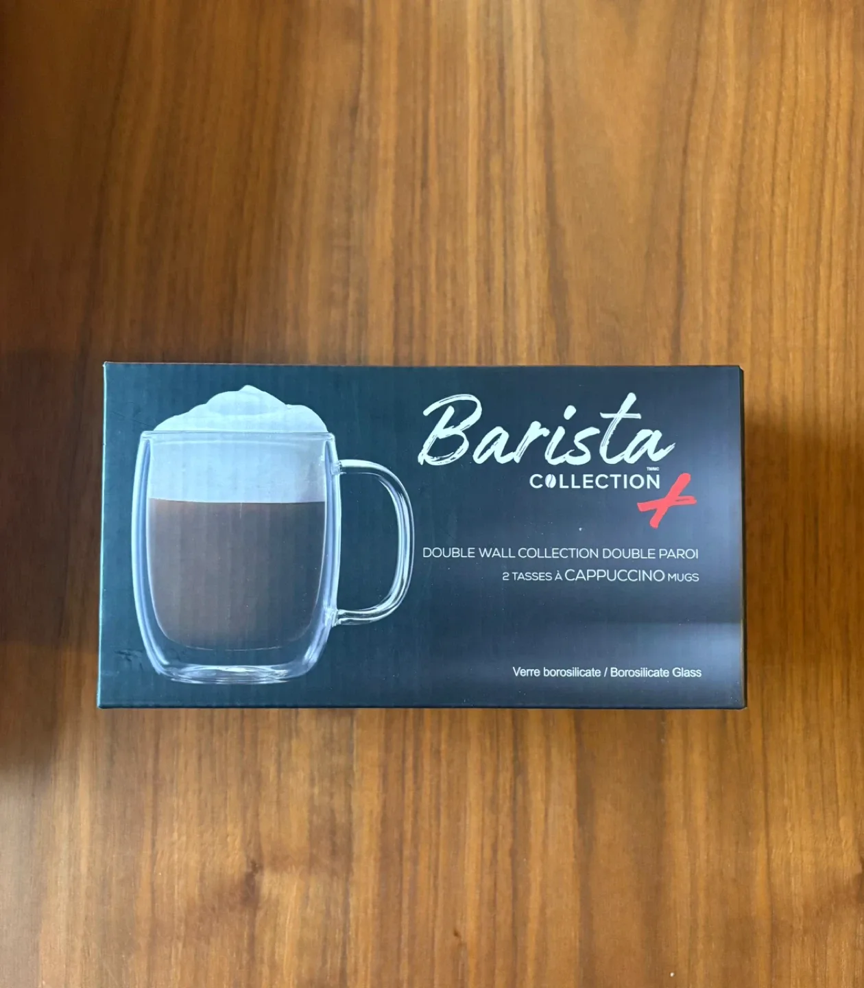 Safdie - 250ml Two Insulated Cappuccino Glass Coffee Mugs image indicator(4)