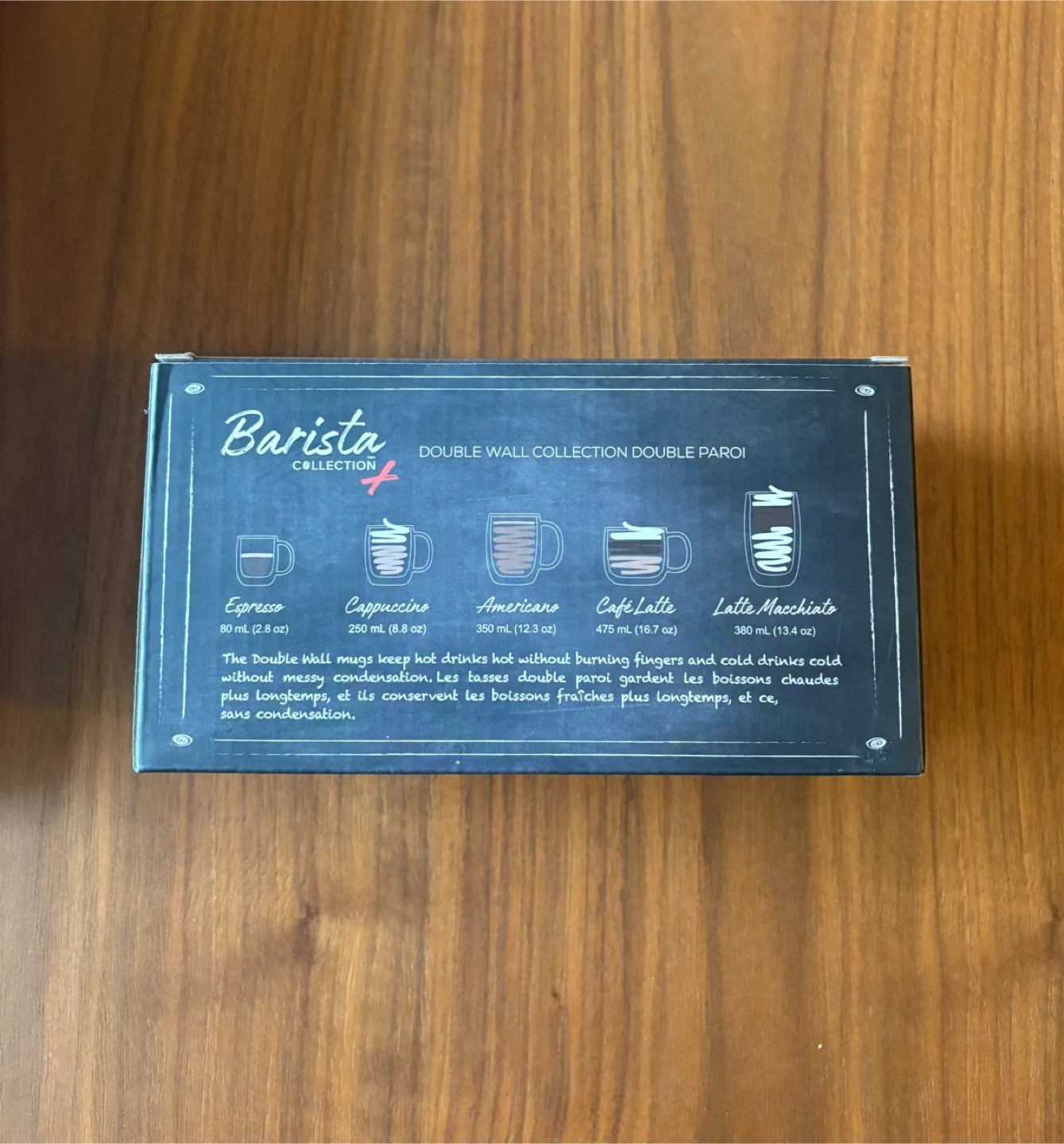 Safdie - 250ml Two Insulated Cappuccino Glass Coffee Mugs image indicator(3)