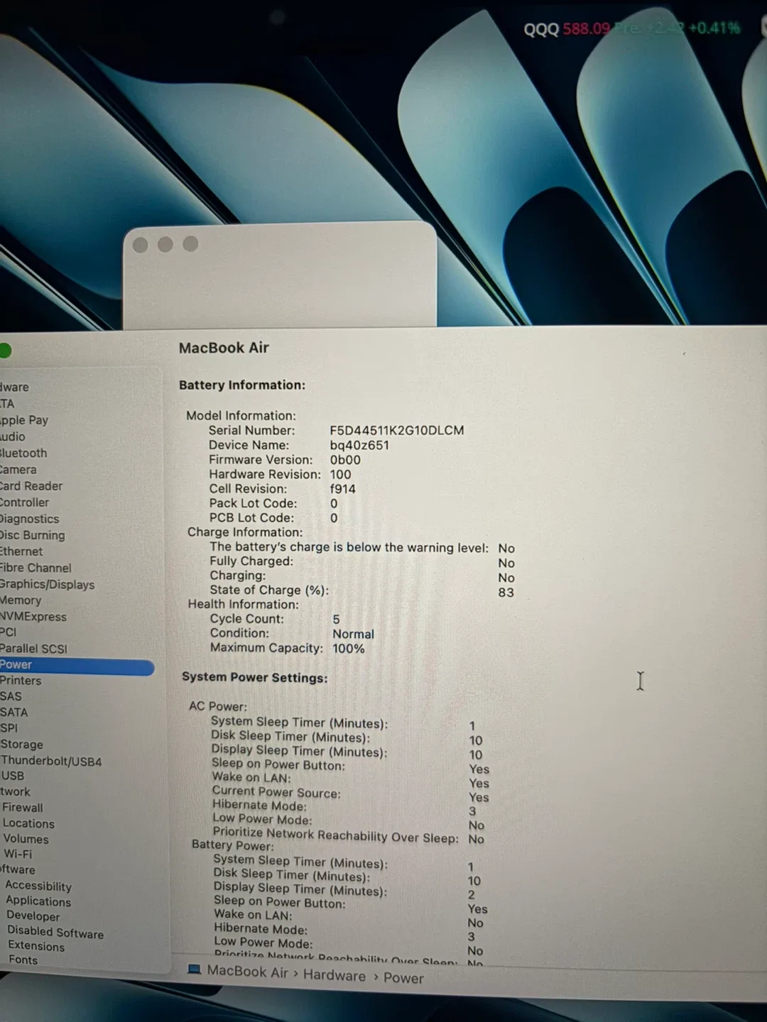 Apple MacBook Air M2, 16GB Memory image indicator(5)