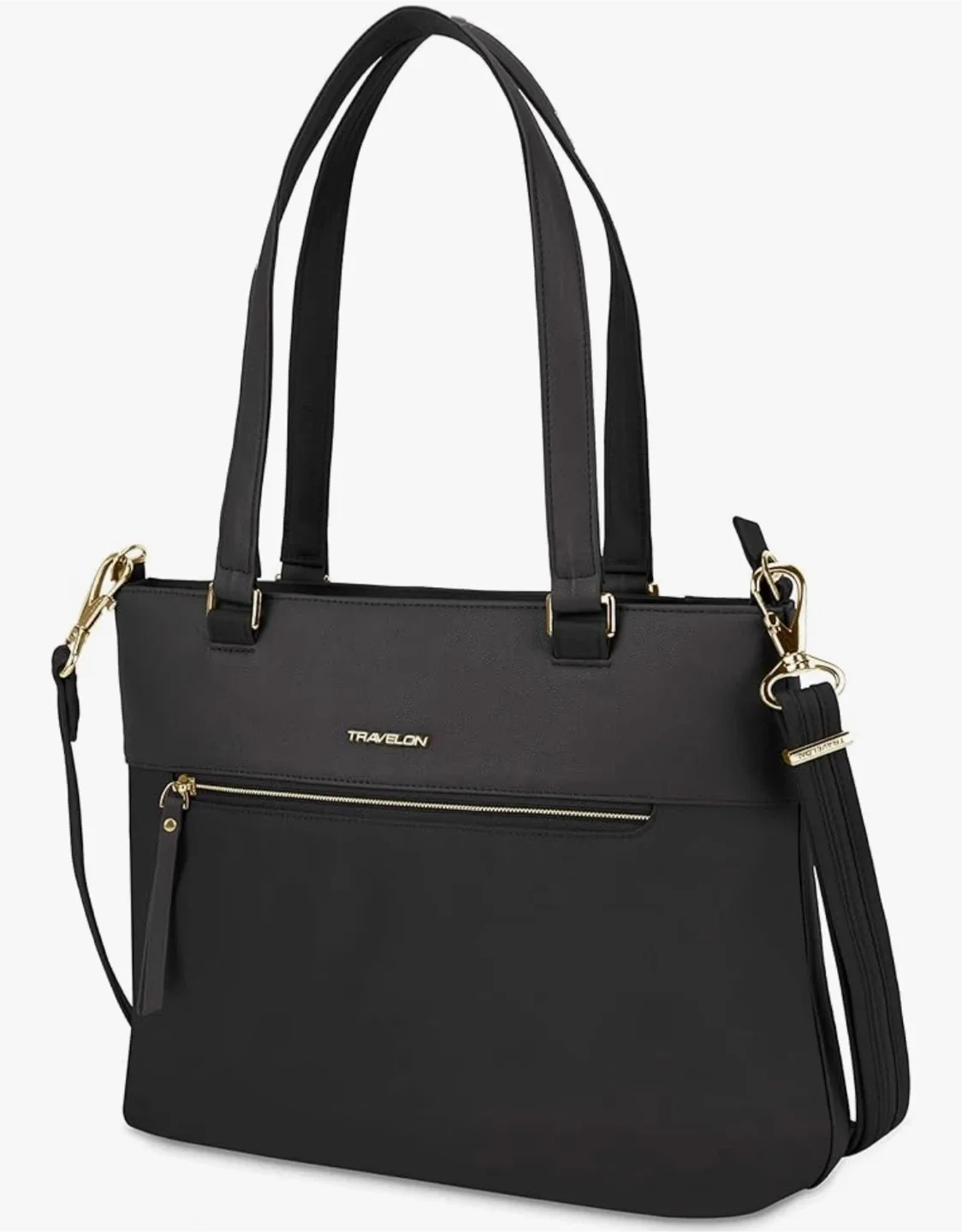 Travelon Anti-Theft Classic Tote, Black image indicator(2)