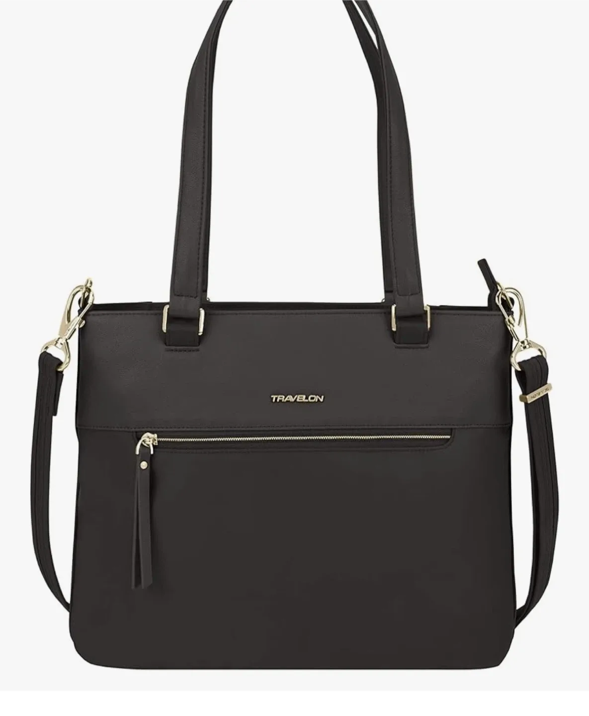 Travelon Anti-Theft Classic Tote, Black image indicator(9)