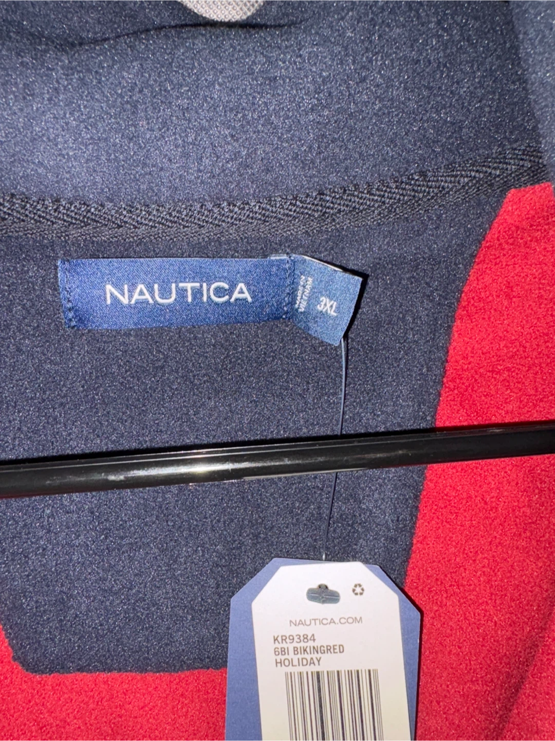 Nautica Red Fleece 3XL - New with Tags - photo 3