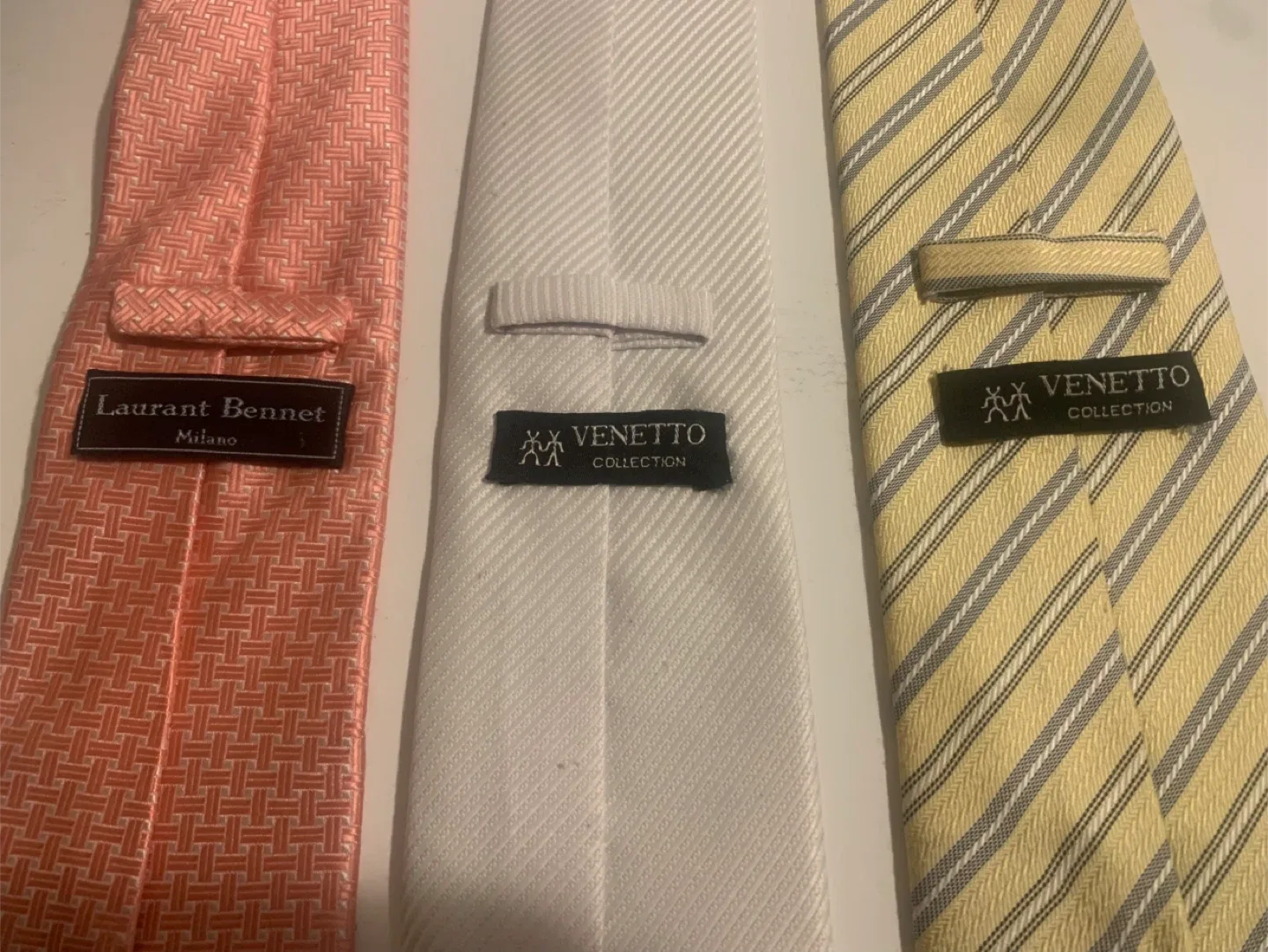 Set of three Ties #cleanout image indicator(2)