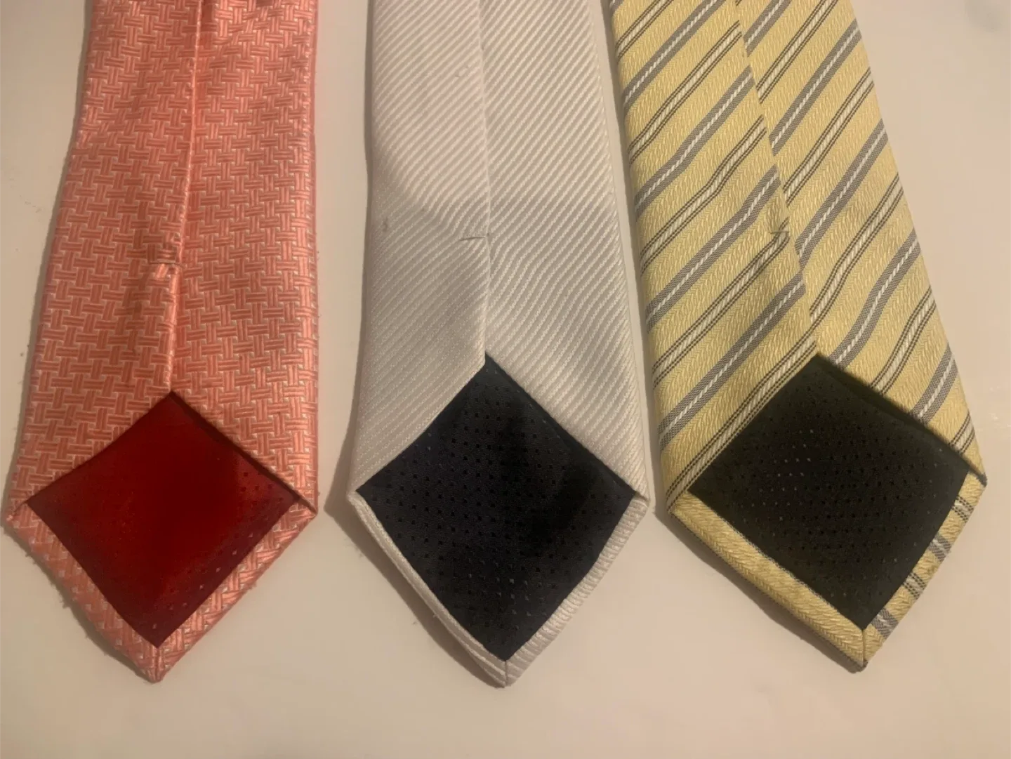 Set of three Ties #cleanout image indicator(3)