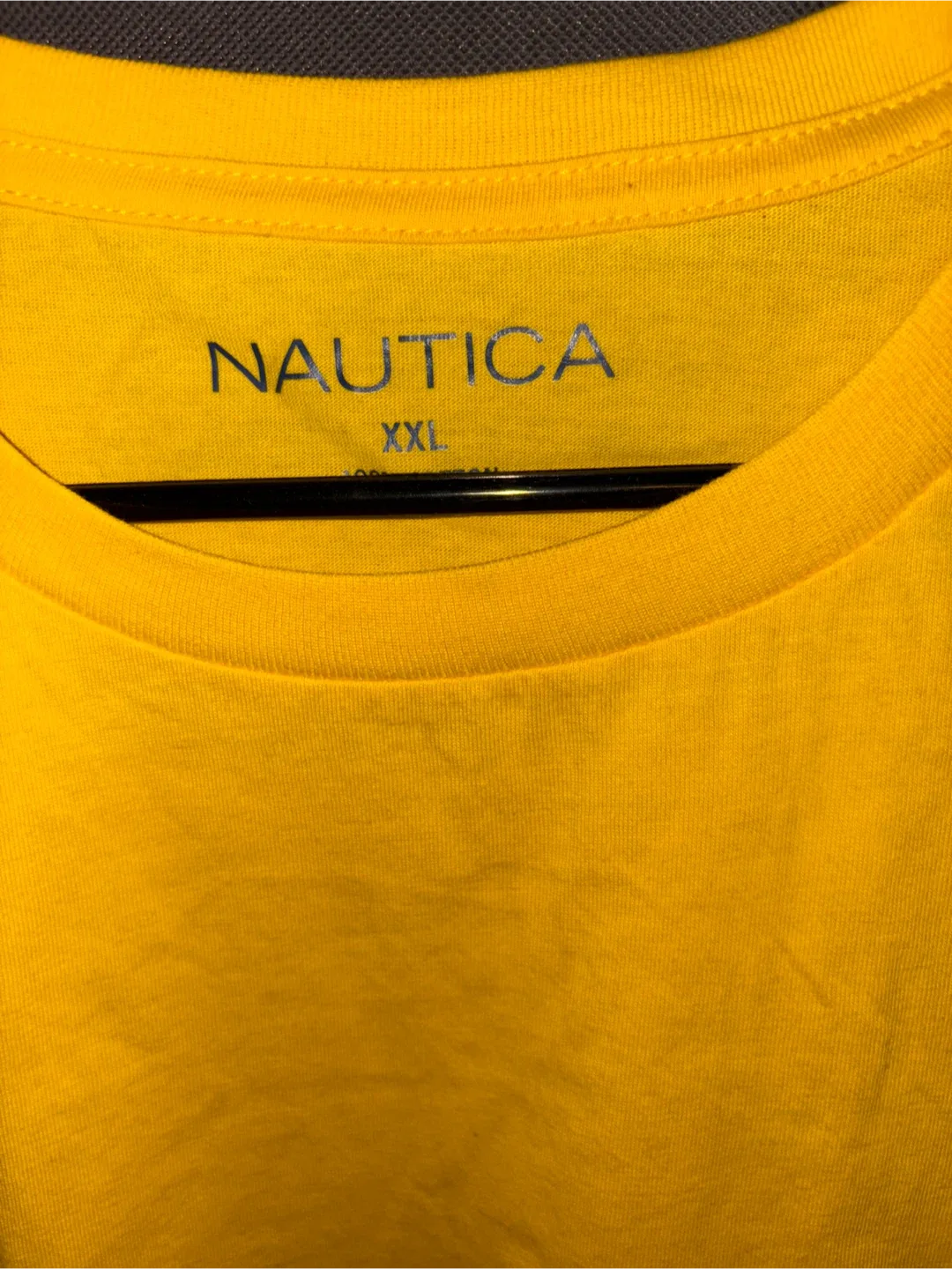 Nautica XXL Yellow Long Sleeve Shirt image indicator(2)