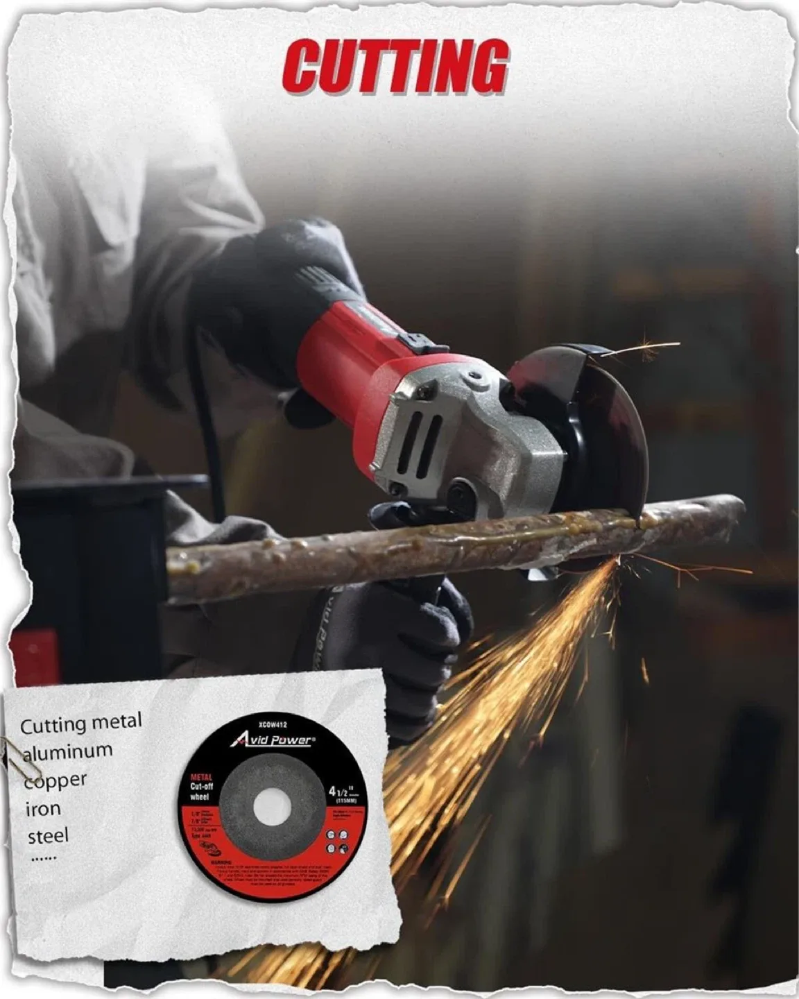 Avid Power Angle Grinder Kit - Like New image indicator(4)