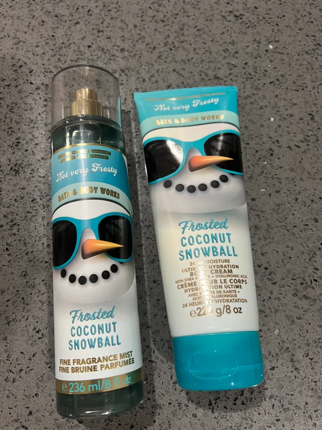 Bath & Body Works Frosted Coconut Snowball Set
