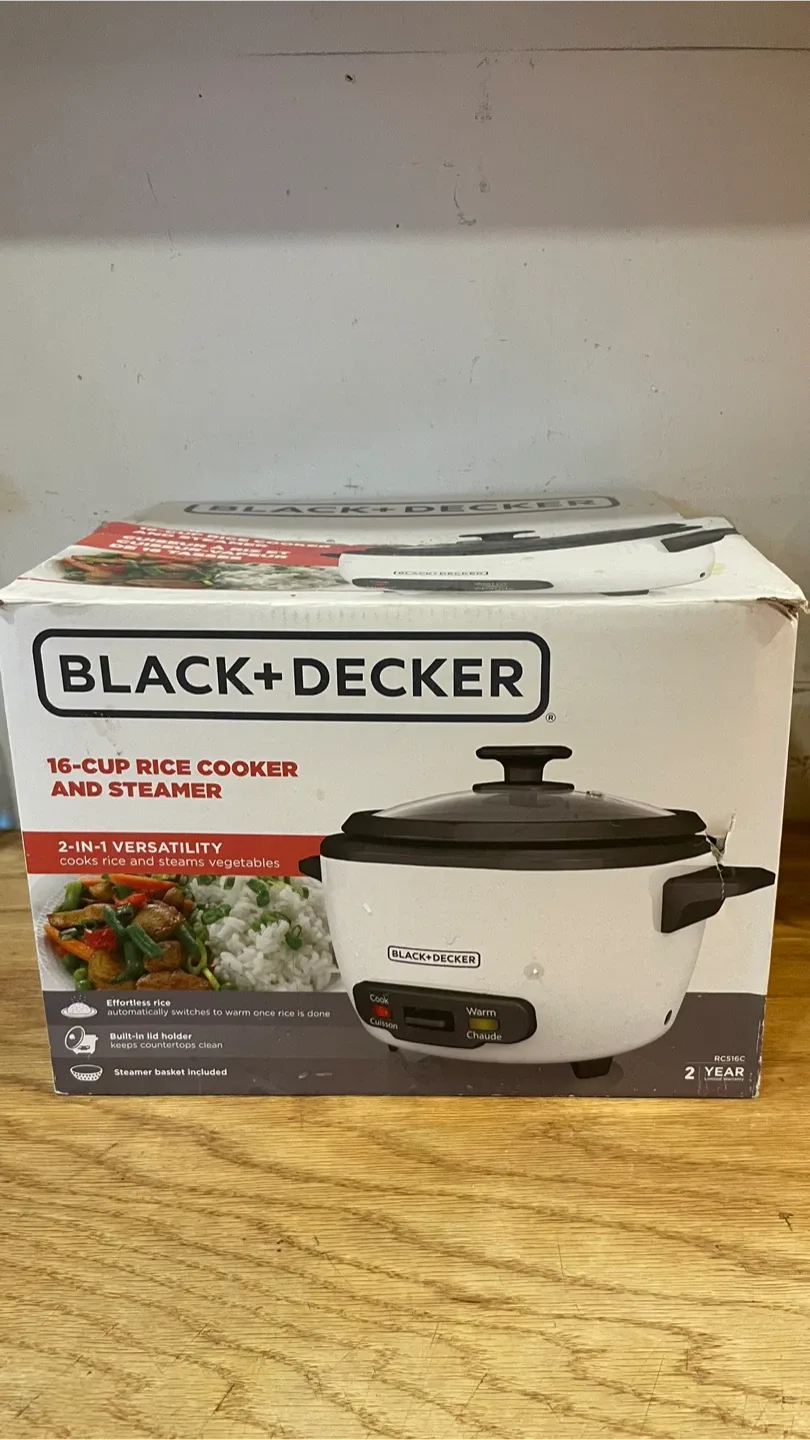 Black+Decker 16-Cup Rice Cooker